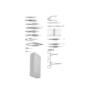 Set di chirurgia vitreoretinica in acciaio inossidabile di alta qualità BOITE POUR VITRECTOMIE Ce approvato strumenti chirurgici - Product Image 1