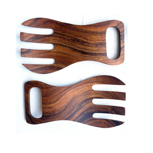 Cuillère et fourchette à main en bois de la meilleure qualité Design attrayant Hôtel restaurant Couverts Cuillère au prix de gros - Product Image 5