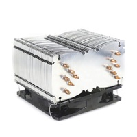 Enfriador de CPU para Caja de Ordenador de 12V, 6 Tubos de Cobre, Disipador de Calor de Aluminio, Ventilador