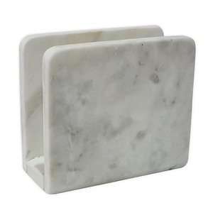 แท่นวางกระดาษทิชชู่ลายหินอ่อนสำหรับตกแต่งโต๊ะในร้านอาหารดีไซน์ทันสมัย - Product Image 1