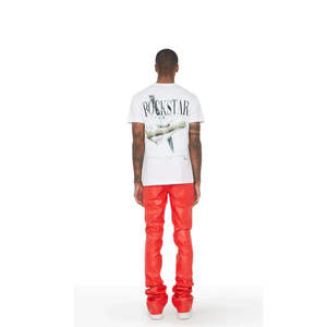 Pantalones de Lona y Cuero para Hombre, Personalizados, de Alta Calidad, Estilo Urbano, Impermeables, Transpirables y Ligeros, Más Vendidos - Product Image 5