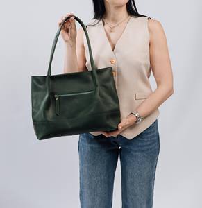 Sac fourre-tout de mode de luxe femmes en cuir véritable sac à main à bandoulière grande capacité sac à main pour LTB-0230 de bureau - Product Image 3