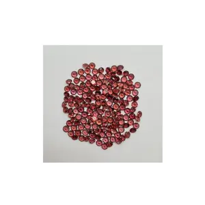 Accessori per gioielli di qualità Premium pietre sfaccettate granate naturali disponibili a basso prezzo dall'India