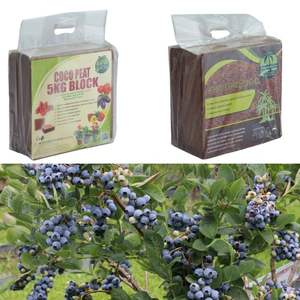 Bloc de Cocopeat de 5kg écologique durable fabriqué à partir de produits agricoles de tourbe de noix de coco - Product Image 2