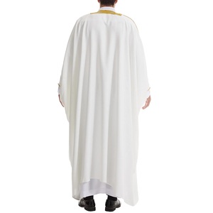 Nuevo Thobe Islámico Tradicional 2025 para Hombre, Transpirable, de Secado Rápido, Largo hasta el Tobillo, Bordado, Material de Algodón, Mangas Largas, para Todas las Temporadas - Product Image 5