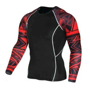 เสื้อรัดรูปสำหรับเล่นเซิร์ฟ bjjjiu Jitsu-เสื้อรัดรูปใช้ได้ทั้งชายและหญิง - Product Image 1