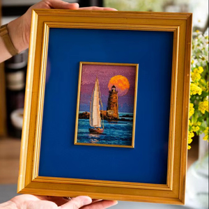 GIVE CUSTOM MARCO DE IMAGEN DE MADERA MARRÓN Marco DE FOTOS Madera maciza Marcos DE FOTOS rústicos Exhibición para decoración de pared - Product Image 1