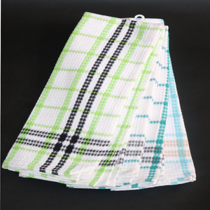 Torchons à carreaux teints en fil personnalisé 100% serviettes de cuisine en toile de coton au prix d'usine - Product Image 6