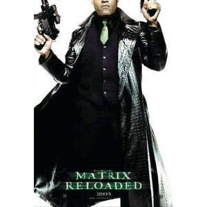 Modern Matrix-Reloaded Wall <b>Poster</b> Made of High Quality Paper - Product Image 1