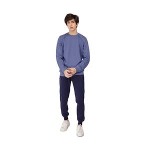 Combinaison de sport personnalisée pour hommes, sweat-shirt de luxe, surdimensionné, coupe-vent patchwork 100% coton brodé - Product Image 5