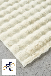 Tapis moelleux en fausse fourrure de lapin, à poils longs, antidérapant, fabriqué à la machine, pour salon et chambre à coucher - Product Image 3