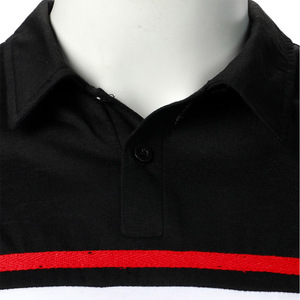 เสื้อโปโลผู้ชายแขนสั้นมีซิปผ้าถักครึ่งแขนเสื้อทรงหลวมผ้าไหมน้ำหนักเบาฤดูร้อน - Product Image 2