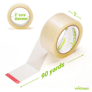 Nouveauté BOPP ruban d'emballage thermofusible clair simple face acrylique fort ruban sensible à la pression pour l'emballage expédition mobile - Product Image 2