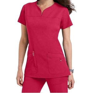 Uniforme de enfermera de diseño personalizado de talla grande para mujer, conjuntos de pantalones y uniformes de hospital para correr - Product Image 5