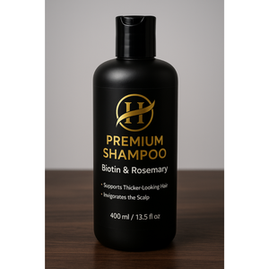 Champú de Romero de biotina espesante Premium para adelgazamiento del cabello fino fórmula de crema orgánica OEM Fortalecimiento de etiqueta privada - Product Image 2