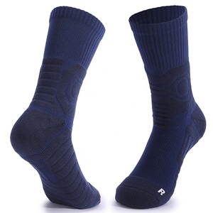 Calcetines de fútbol de punto antideslizantes Calcetines de fútbol con agarre para hombre con diseño de logotipo personalizado para uso deportivo profesional - Product Image 5