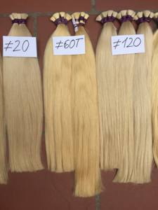 Vente en gros de meilleure qualité Extension de cheveux Remy vietnamiens en vrac cheveux humains droits et colorés - Product Image 4