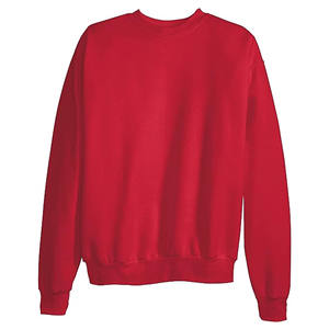 เสื้อสเวตเตอร์แบบสวมหัวสำหรับผู้ชายเสื้อสเวตเตอร์คอกลมแขนยาวผ้าคอตตอนสีดำออกแบบโลโก้ได้ตามต้องการ - Product Image 4