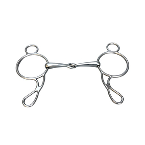 Bocado de alta calidad para caballos con anillo suelto, de acero inoxidable, personalizable, accesorios ecuestres - Product Image 6
