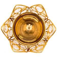 Cuencos DE BODA chapados en oro de latón y cristal modernos ecológicos, cubiertos sostenibles con tapa de acabado pulido para viajes de bebé - Product Image 2