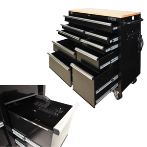 Armoire à outils Csps 104 cm 10 tiroirs Acier de haute qualité avec revêtement en poudre pour garage Nouveau fabricant moderne du Vietnam - Product Image 6