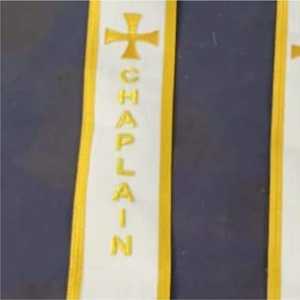 เข็มขัดคาดเอวปักลายคุณภาพสูงแบบกำหนดเองปี 2025 และเข็มขัดเครื่องแบบขายส่ง อุปกรณ์ป้องกันตัวส่วนบุคคลสำหรับพิธีการ - Product Image 6