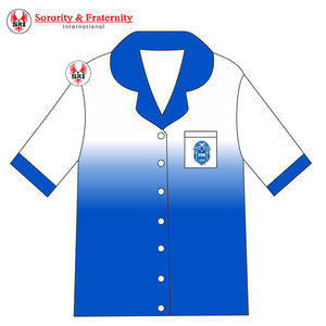 Zeta Phi Beta imprimé été femmes Satin pyjama ensembles personnalisé Modal bambou Viscose PJ vêtements de nuit avec passepoil - Product Image 1