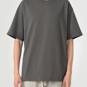 เสื้อยืดผ้าฝ้ายแขนสั้นผู้ชายโอเวอร์ไซส์เสื้อยืดผ้าฝ้ายทรงหลวมธรรมดาทรงหลวม - Product Image 6