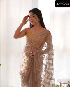 ชุดชาวเผ่าอินเดียชุดกระโปรงตาข่ายลายผีเสื้อแบบถักเป็นลำดับพร้อมชุดสำหรับผู้หญิง - Product Image 2