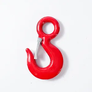 Schwerlast-Containerhaken - Breitmauliger Selbstverriegelnder Augenhaken mit Drehgelenk für Industriefracht - Product Image 2