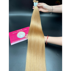 Venta al por mayor #16 Color 70 Cm Super doble dibujado onda natural 100% máquina vietnamita doble trama a granel Paquete de cabello humano crudo listo - Product Image 2