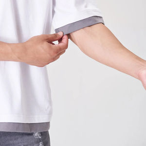 Camisetas extragrandes de alta calidad para hombre hechas en fábrica con servicio personalizado para hombre disponibles en diferentes colores y tamaños - Product Image 5