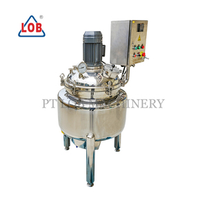Tanque Homogeneizador LOB 200L, Tanque Mezclador de Crema Cosmética con Agitador de Anclaje para Lociones y Cosméticos Líquidos - Product Image 1