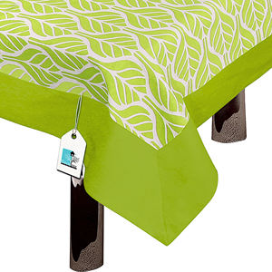 Trendy Woven Floral Square Home Accent 100% Cotton Printed Waterproof <b>Table</b> <b>Cloth</b> Durable Stylish for Weddings - Product Image 3