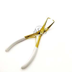 Pinzas para Remover Micro Anillos y Microperlas, Acero Inoxidable de Grado Quirúrgico, Ecológicas, Herramienta de Belleza para Extensiones de Cabello, Personalizadas - Product Image 1