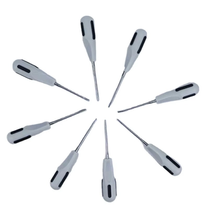 Kit chirurgical d'ascenseur dentaire professionnel de haute qualité de 8 pièces pour l'extraction de dents atraumatiques - Product Image 2