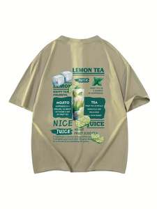 T-shirt à manches courtes pour homme, 100% coton, col rond, haute qualité, grande taille, tissu en toile de 260 grammes, séchage rapide, respirant, disponible - Product Image 3