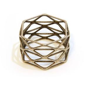 Merveilleux design rond de serviette en métal plaqué or parfait pour la décoration de table et la décoration de mariage les plus vendues léger - Product Image 6