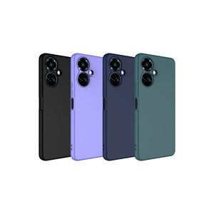 "Dark Green Slim Soft Touch Netzy TPU Silicon Case for Tecno Spark 9 Pro A58 Spark Go Plus Models" - Product Image 4