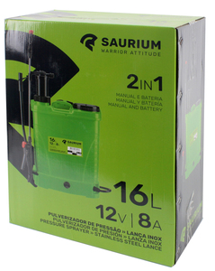 Atomizzatore/spruzzatore a zaino automatico e manuale, 16 litri (Saurium 48523) - Product Image 4