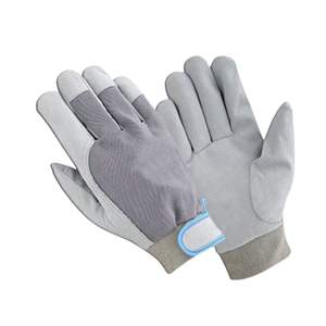 Gants de mécanicien industriel d'hiver en cuir vintage à écran tactile avec logo personnalisé pour hommes-légers et respirants pour les ateliers - Product Image 1
