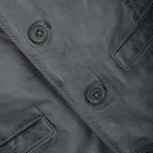 2025 Chaleco de cuero para hombre con tarifa al por mayor Material de alta calidad Chaleco transpirable de cuero puro para hombre con todas las tallas disponibles - Product Image 6