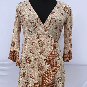 Vestido largo de fiesta con estampado de bloques, vestido occidental largo de una pieza para mujer, vestido de lino de playa Floral suave sin tirantes bohemio - Product Image 1