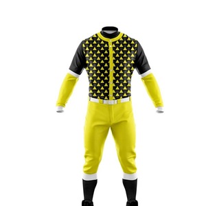 Vente en gros de maillots et de pantalons de baseball Ensemble d'uniformes d'équipe personnalisés Nouveau style d'uniformes de baseball confortables - Product Image 2
