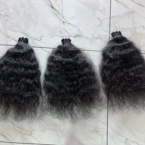 Extensions de trame de cheveux humains génies Extensions de trame de cheveux humains purs et non transformés pour une longueur et un volume instantanés - Product Image 1