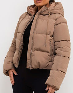 Vestes matelassées décontractées pour femmes, vestes à bulles grande taille pour femmes et manteaux d'hiver brillants pour femmes, service OEM - Product Image 3