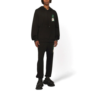 100% Top haute qualité personnalisé OEM conception hommes brodé survêtement nouveaux ensembles décontractés à la mode pour l'hiver - Product Image 1