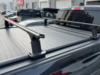 2023 + nuevos accesorios deportivos Chevrolet S10 tapa retráctil eléctrica Manual UTE aleación de aluminio Tonneau cubierta llave antipresión
