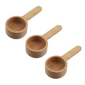 Cuillère à café en bois écologique remplace les outils en plastique en soutenant des choix plus écologiques pour les foyers soucieux de l'environnement au quotidien - Product Image 4