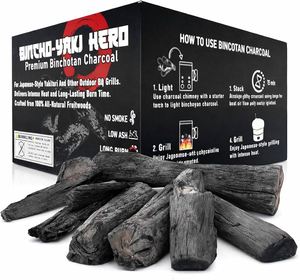 Carbón Vegetal Binchotan Premium, Totalmente Natural, de Madera Dura, Carbonizado en Horno de Cientos de Años, Sin Humo, de Larga Duración, Alta Temperatura y Bajo Contenido de Ceniza - Product Image 5